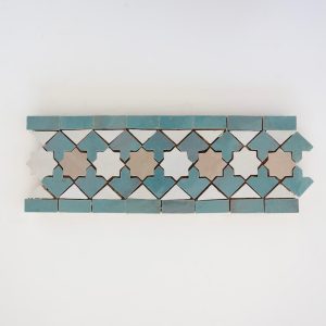 Todra Border - Silk, Dune, Agave