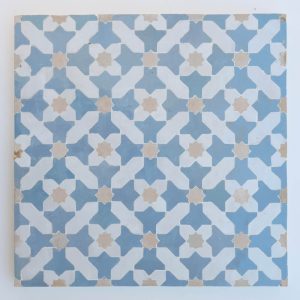 Beni Ansar Zellige Mosaic Tile - Glacier, Earth, Silk