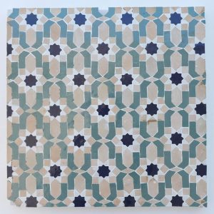 Marrakesh Zellige Mosaic Tile - Agave, Silk, Earth, Night Sky