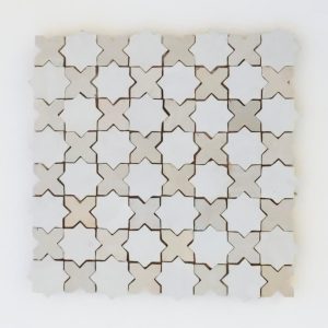 Berkane Zellige Mosaic Tile - Silk & Wheat