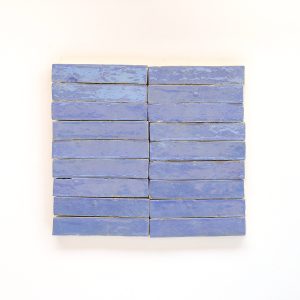 1x6 Skinny Chefchaouen Bejmat - Tiles of Ezra Seconds