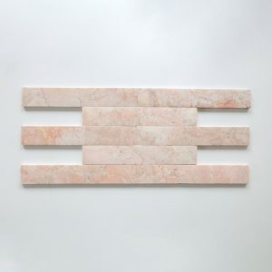 Bars 2x12 - Rosa Cream Pillowed & Leathered Tile (*NEW* Stock)