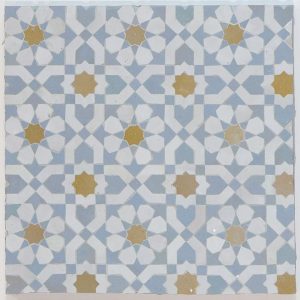 Tangier Zellige Mosaic Tile (Petite) - Silk, Mist, Dune